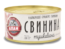 Свинина тушкована АЛАН, 338г